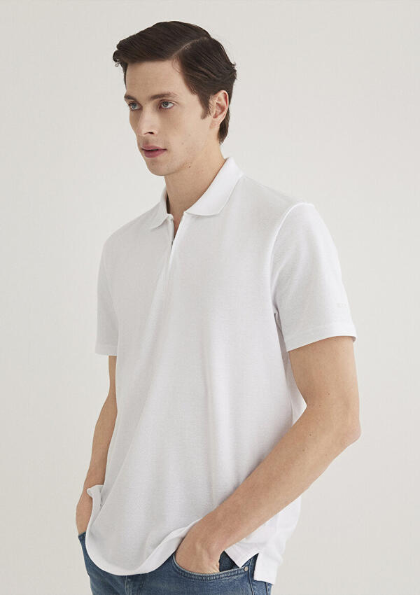 Mavi Tişört M0612525-620 Beyaz