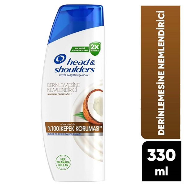 Head&Shoulders Şampuan Derin Nemlendirici 330Ml Head&Shoulders Şampuan Derin Nemlendirici 330Ml
