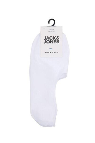 Jack&Jones Çorap 12124597 Beyaz (Dy)
