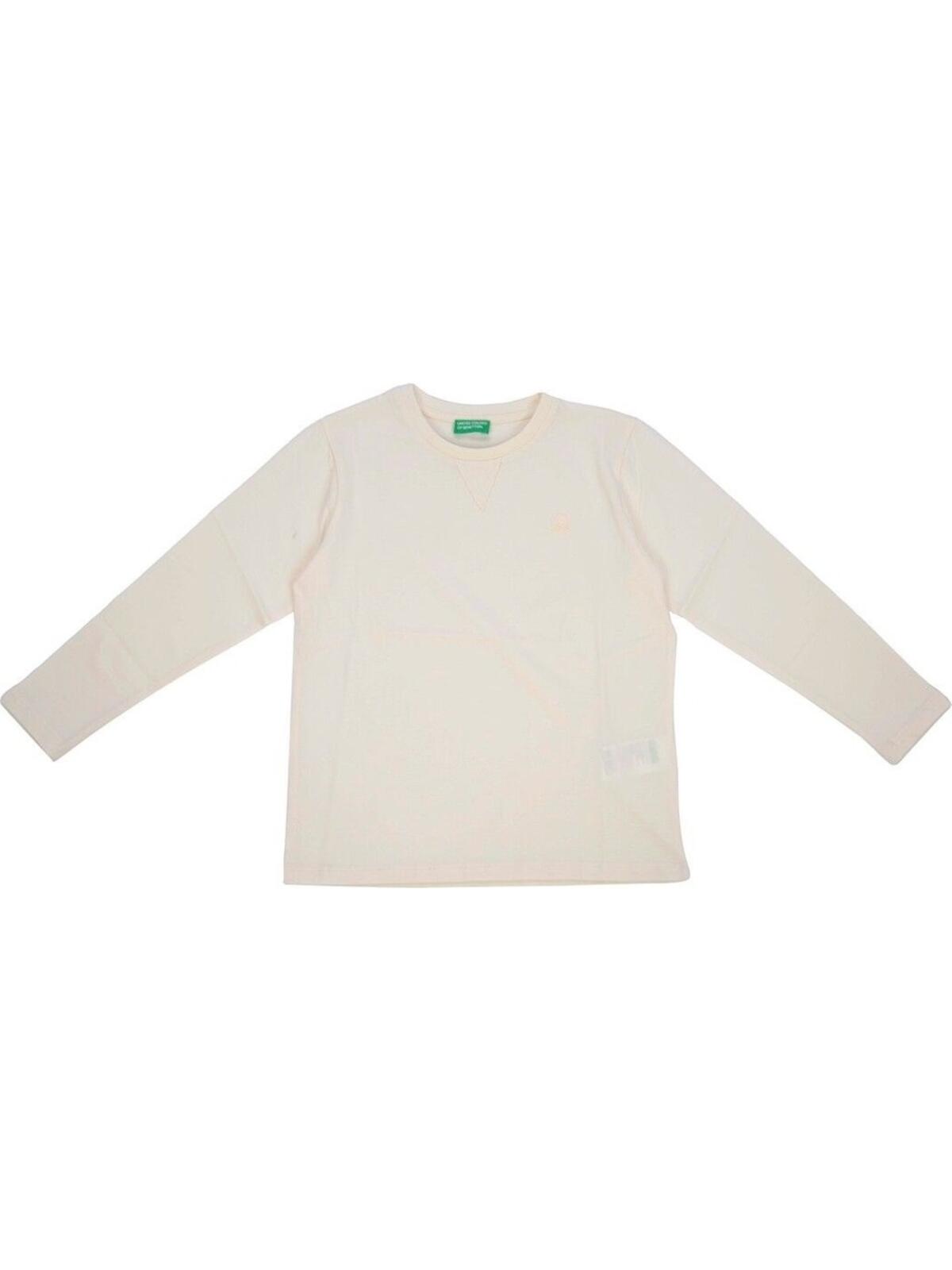 Benetton Tişört Erkek Çocuk BNT-B21643 72780 Ekru