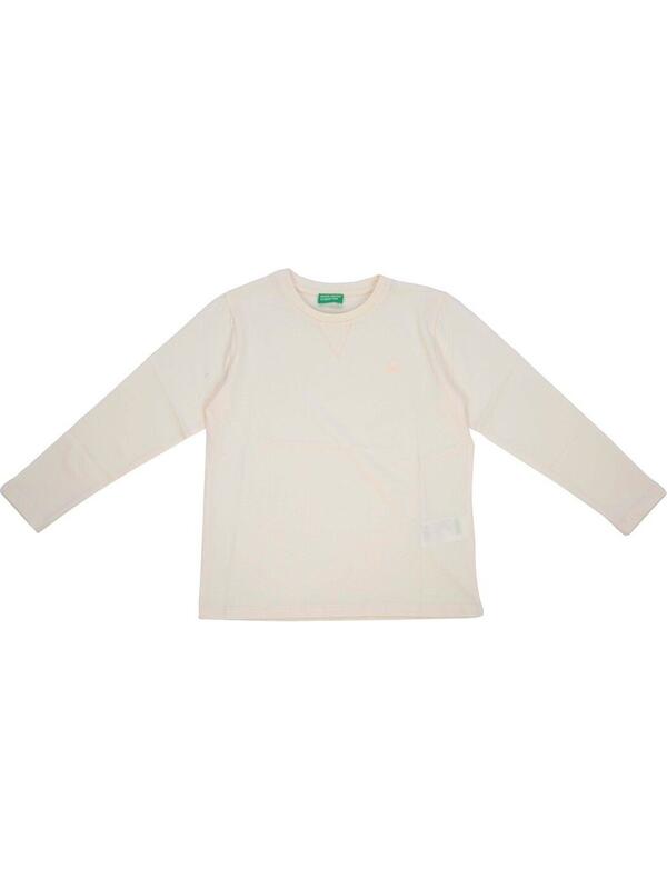 Benetton Tişört Erkek Çocuk BNT-B21643 72780 Ekru