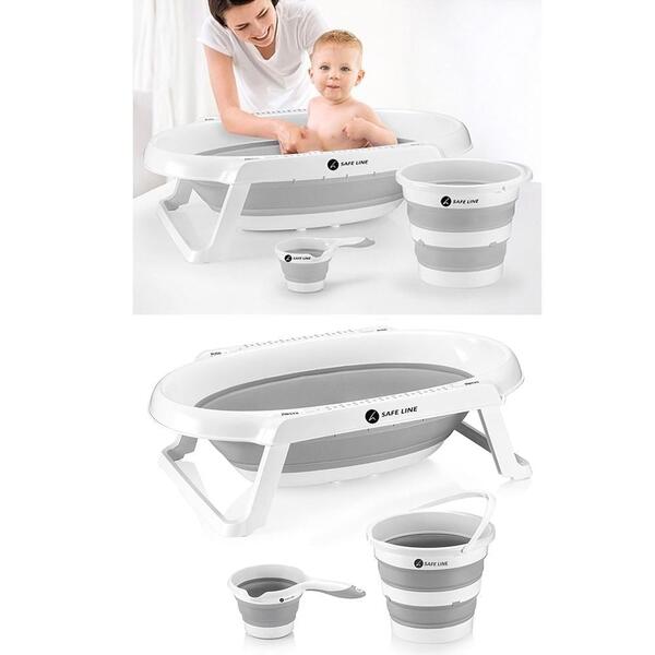 Safe Line Küvet Set 3Lü Katlanır 9337