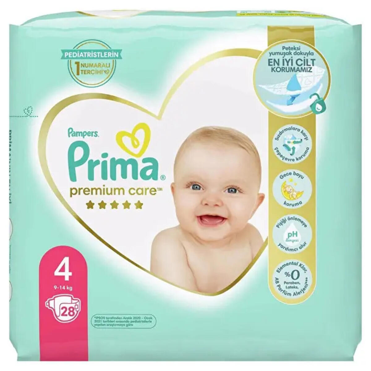 Prima Bez Premcare Maxi İkiz 4 Beden 28Li