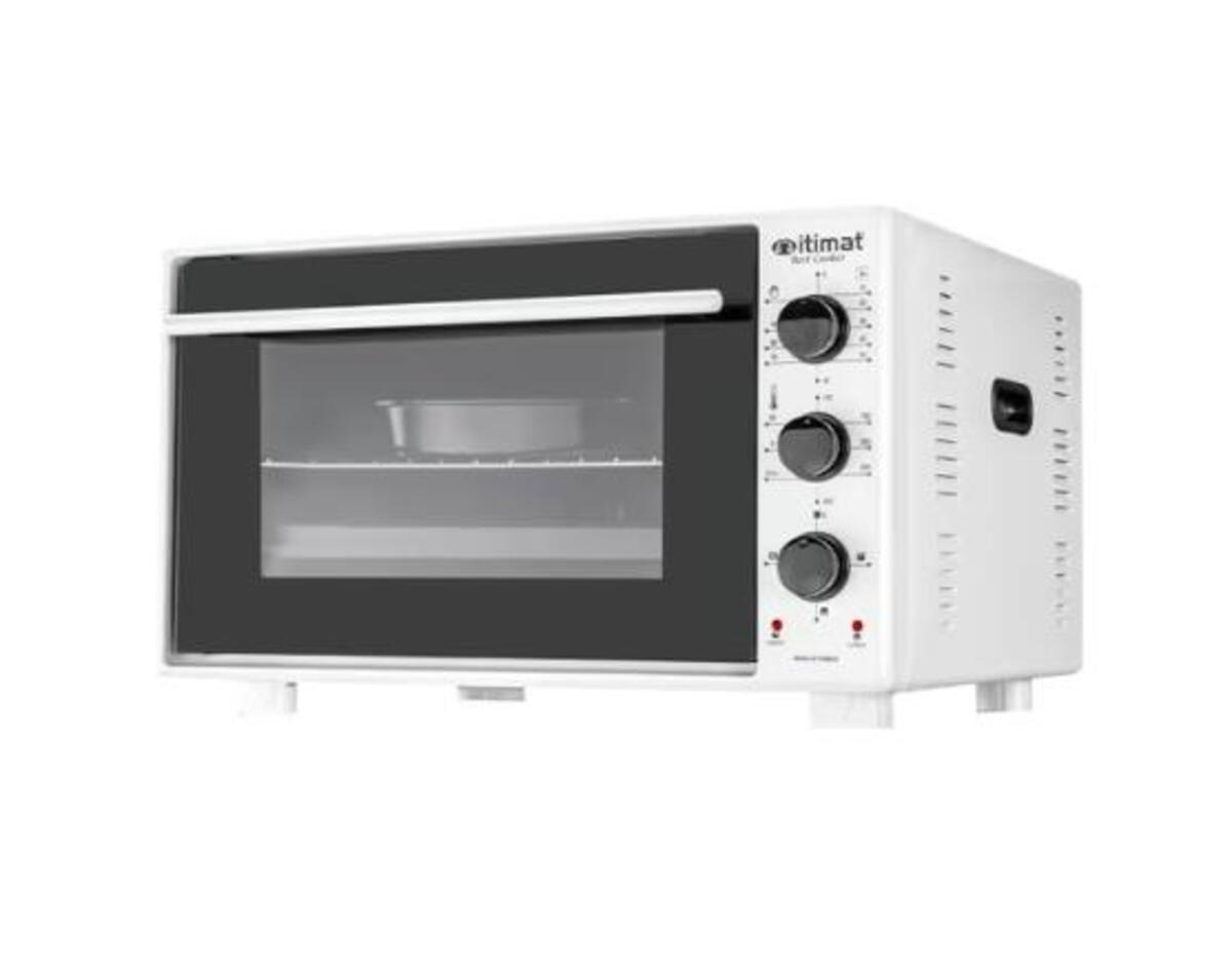 İtimat Mini Fırın Köşeli 7020 Beyaz