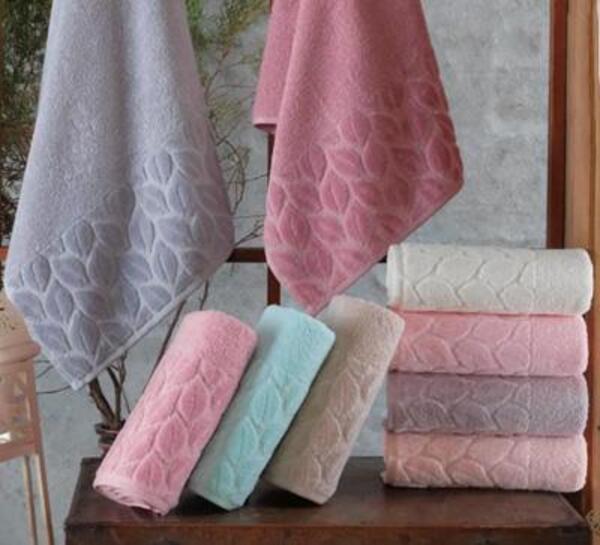Nurpak Havlu 50*90 Jakarlı Hazal Asorti