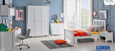 Polo Kids 3 Kapılı Dolap Loren