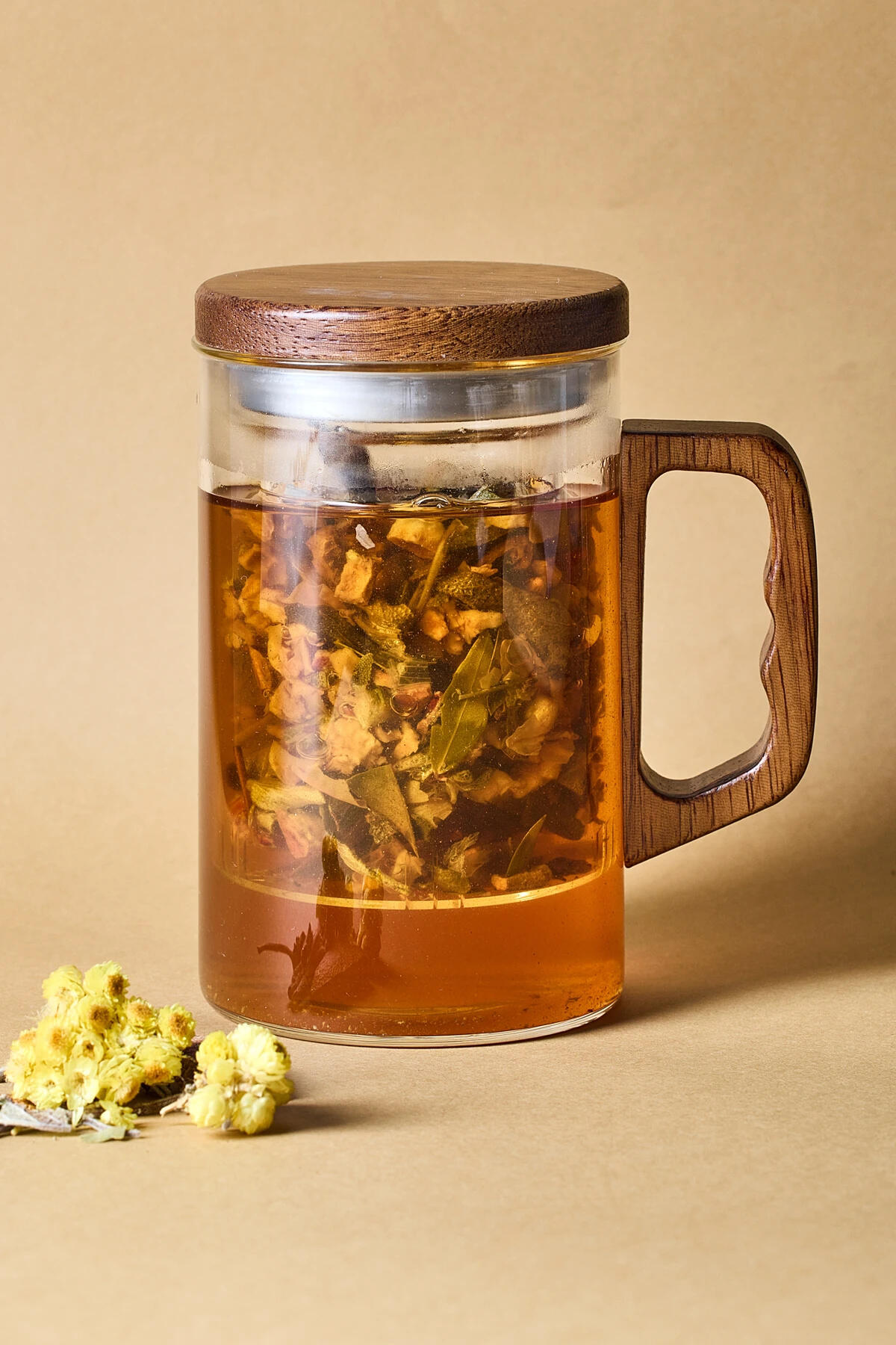 Perotti Kupa Cam Süzgeçli Herby 500Ml 17566