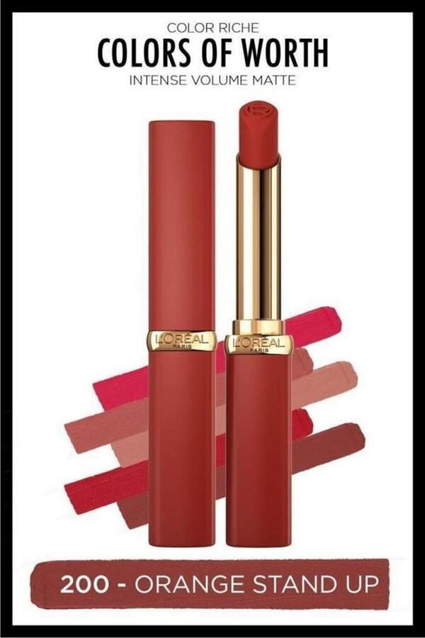 Loreal Paris Ruj Color Riche İntense Volume Mat No:200