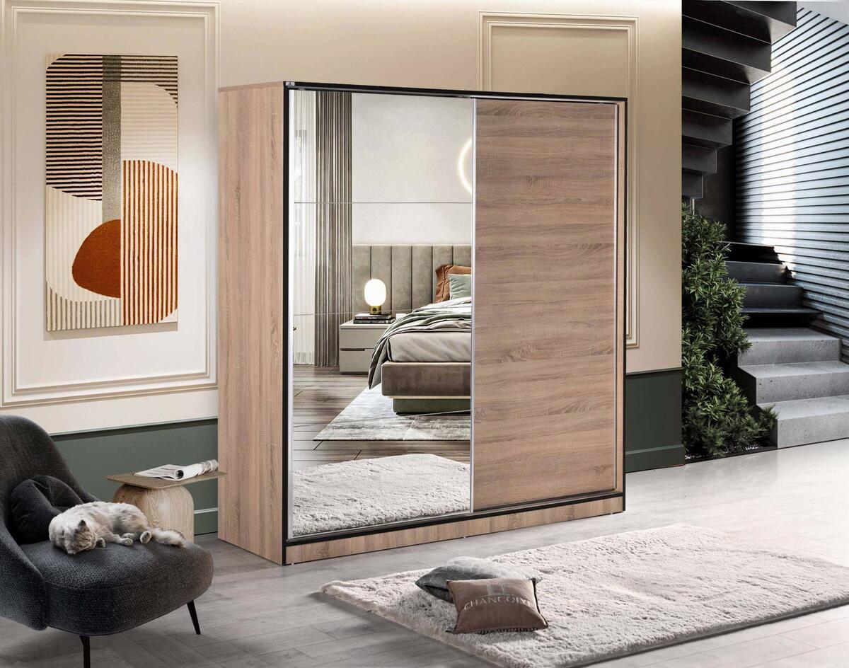 Chancolye Elbise Dolabı Sürgülü Nova 180 Cm