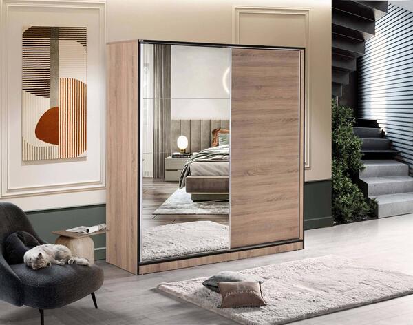Chancolye Elbise Dolabı Sürgülü Nova 180 Cm