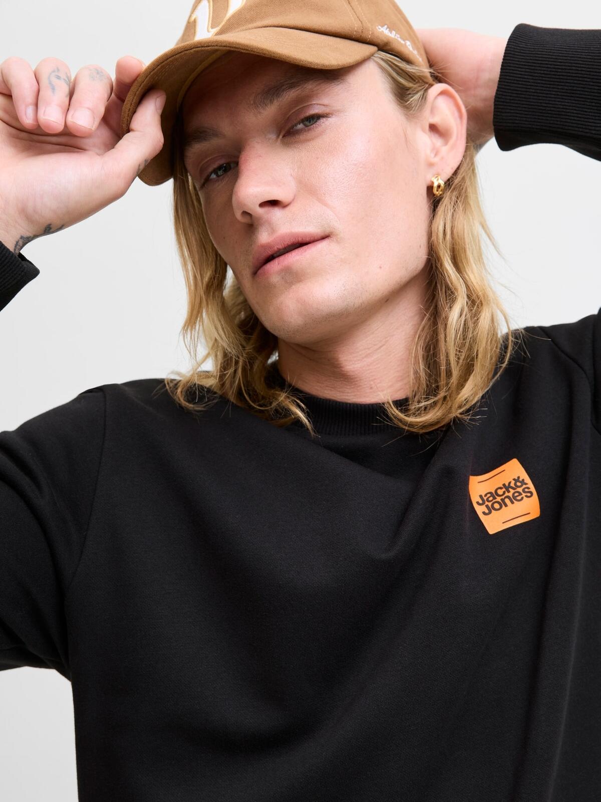 Jack&Jones Sweatshirt 12279256 Siyah