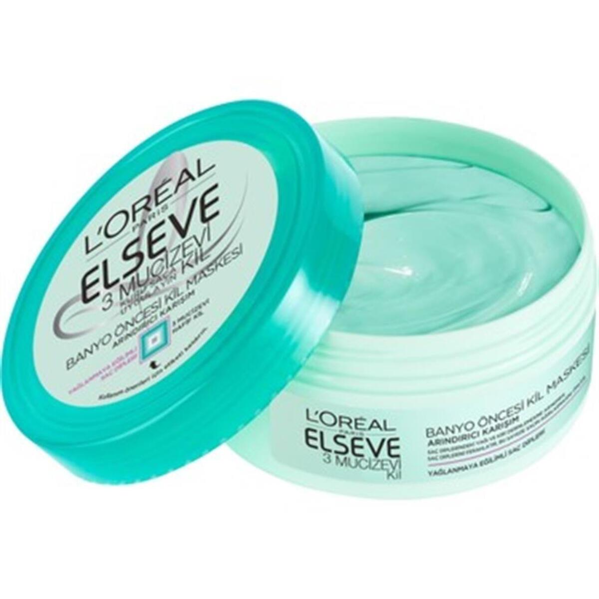 Elseve Saç Maskesi Mucizevi Kil 150Ml