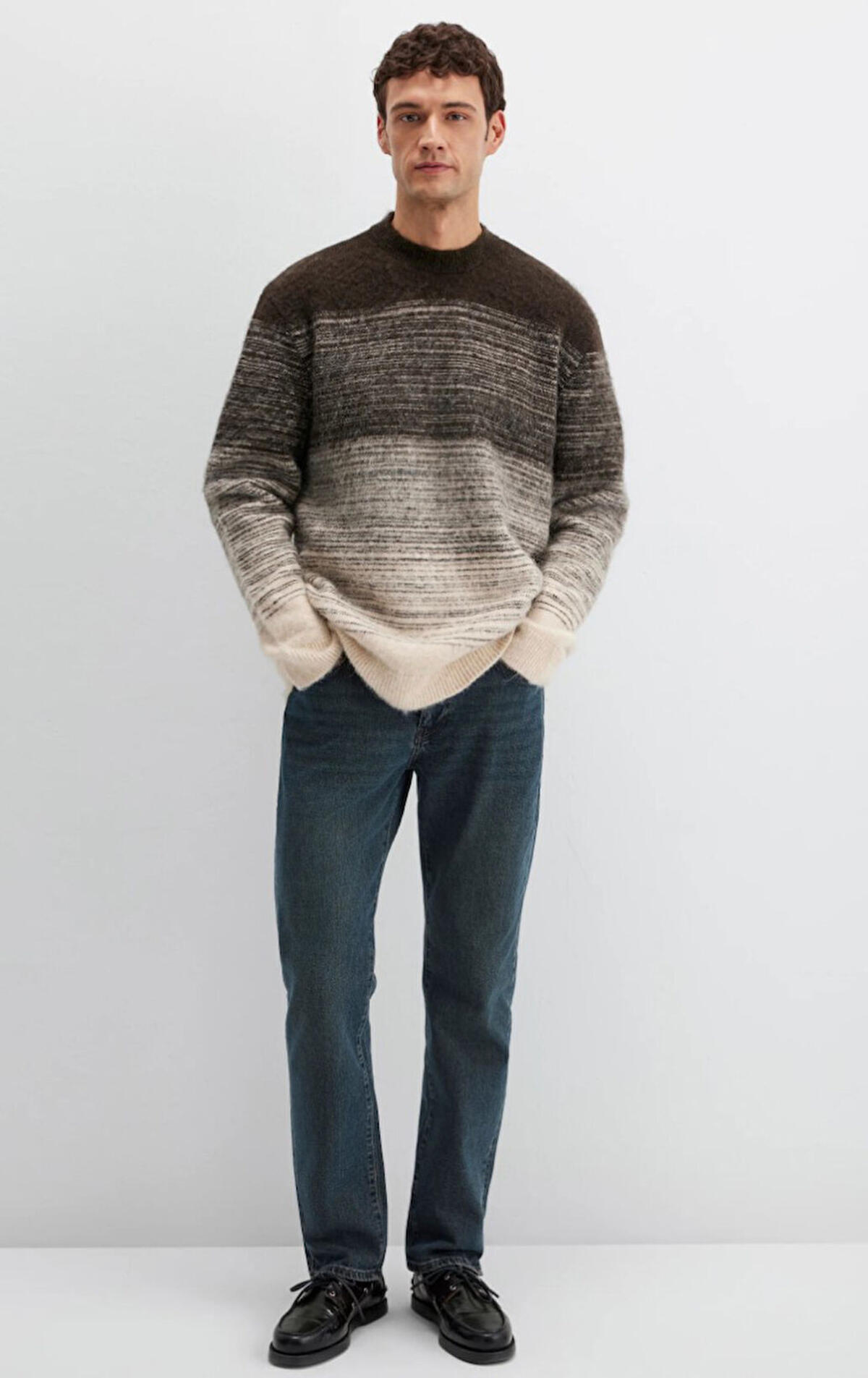 Mavi Erkek Kazak M0710381-70251 Kahve