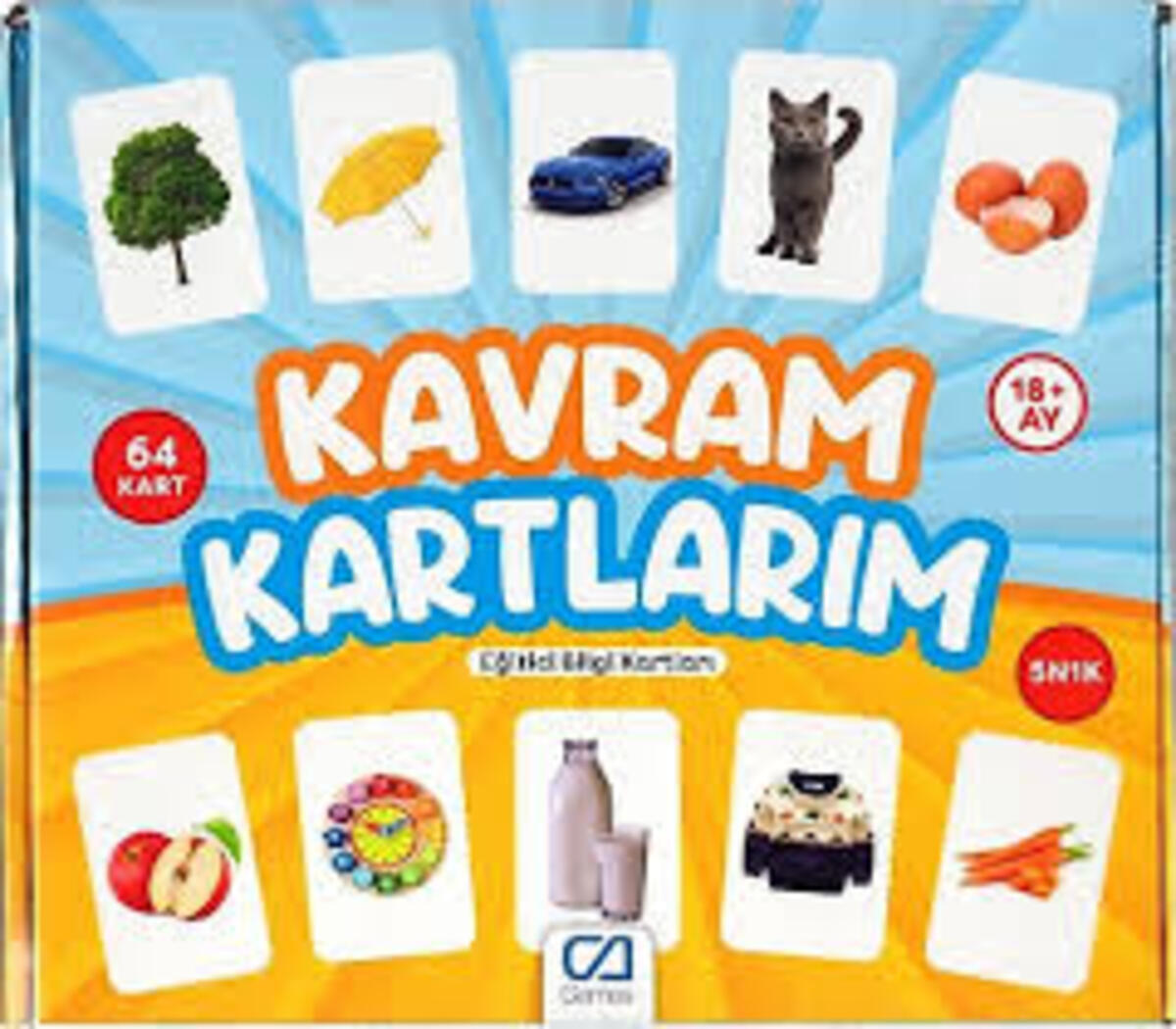 Ca Games Kavram Kartlarım CA-5175