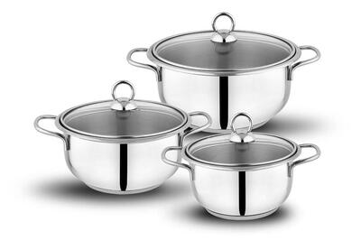 Schafer Güveç Set 6P Gustava 1S2426-30032-İnx01 İnox (Dy)