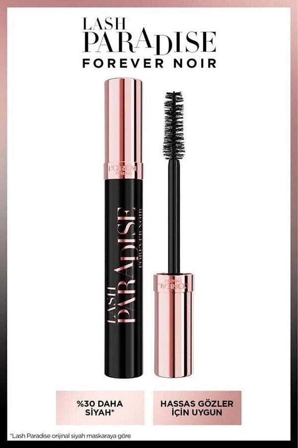 Loreal Paris Mascara Paradise Forever Noir Siyah