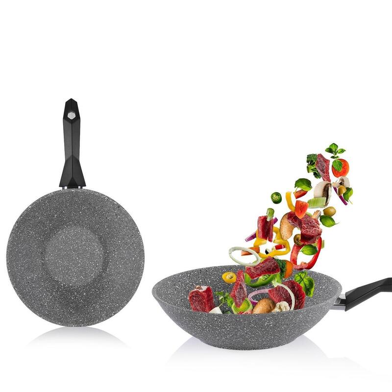 Schafer Wok Tava Cory 28Cm Gri (Dy)