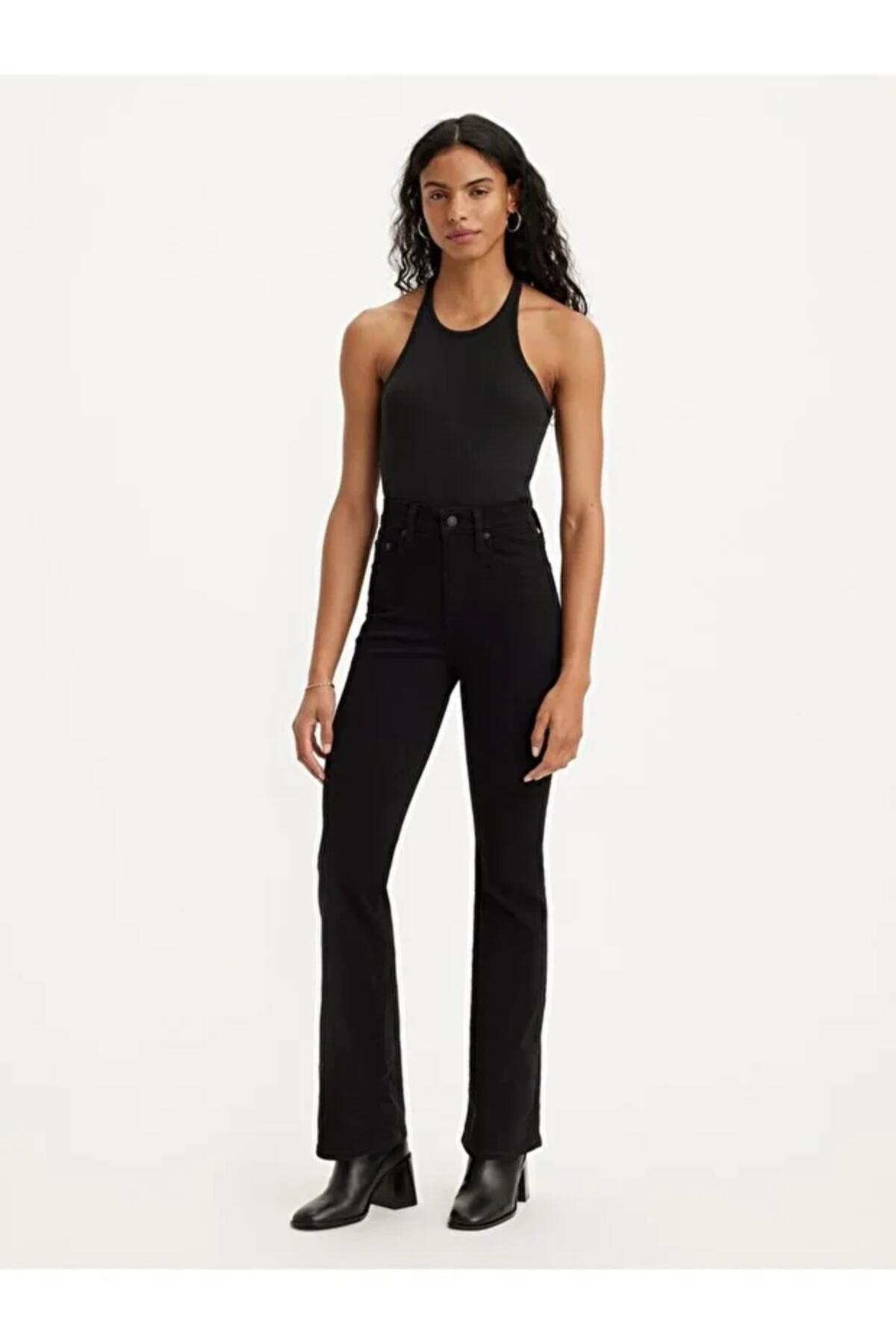 Levis Pantolon 725 High Rise Bootcut 18759-0275 Siyah