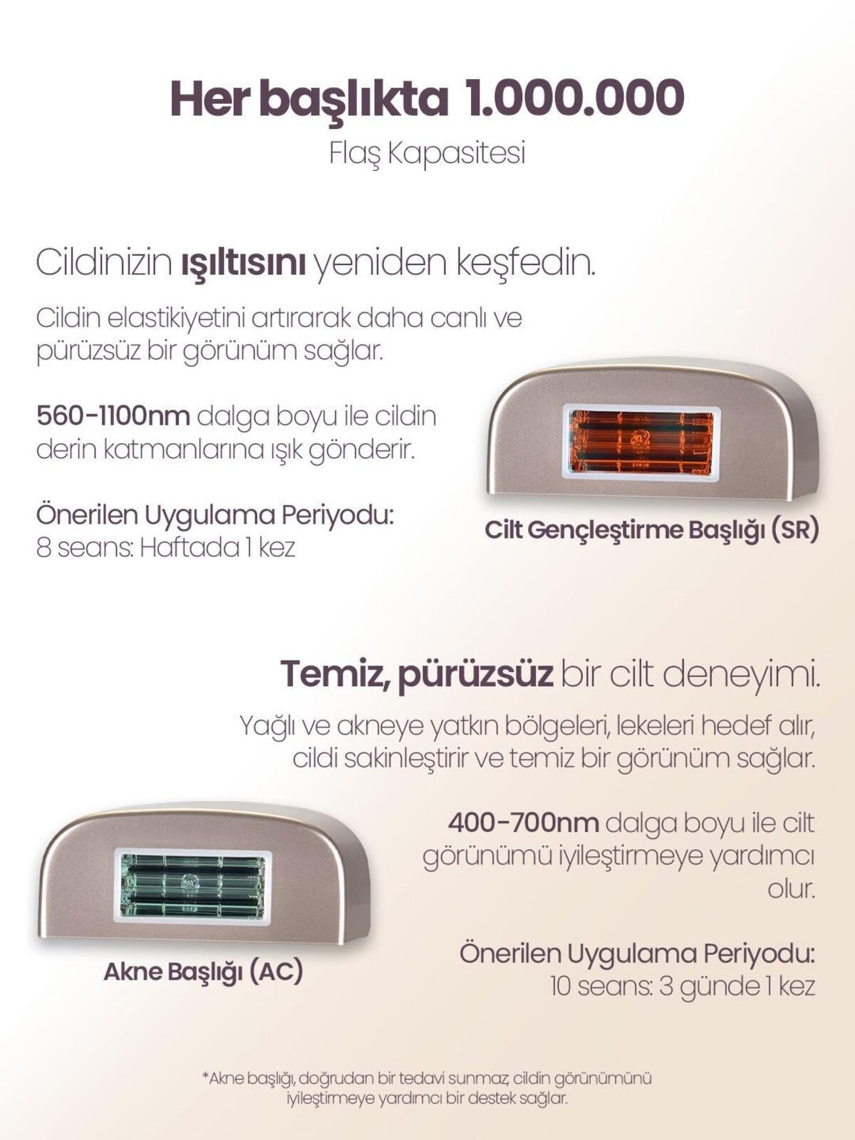 Relux Lazer Epilasyon Pure Care Ipl9850