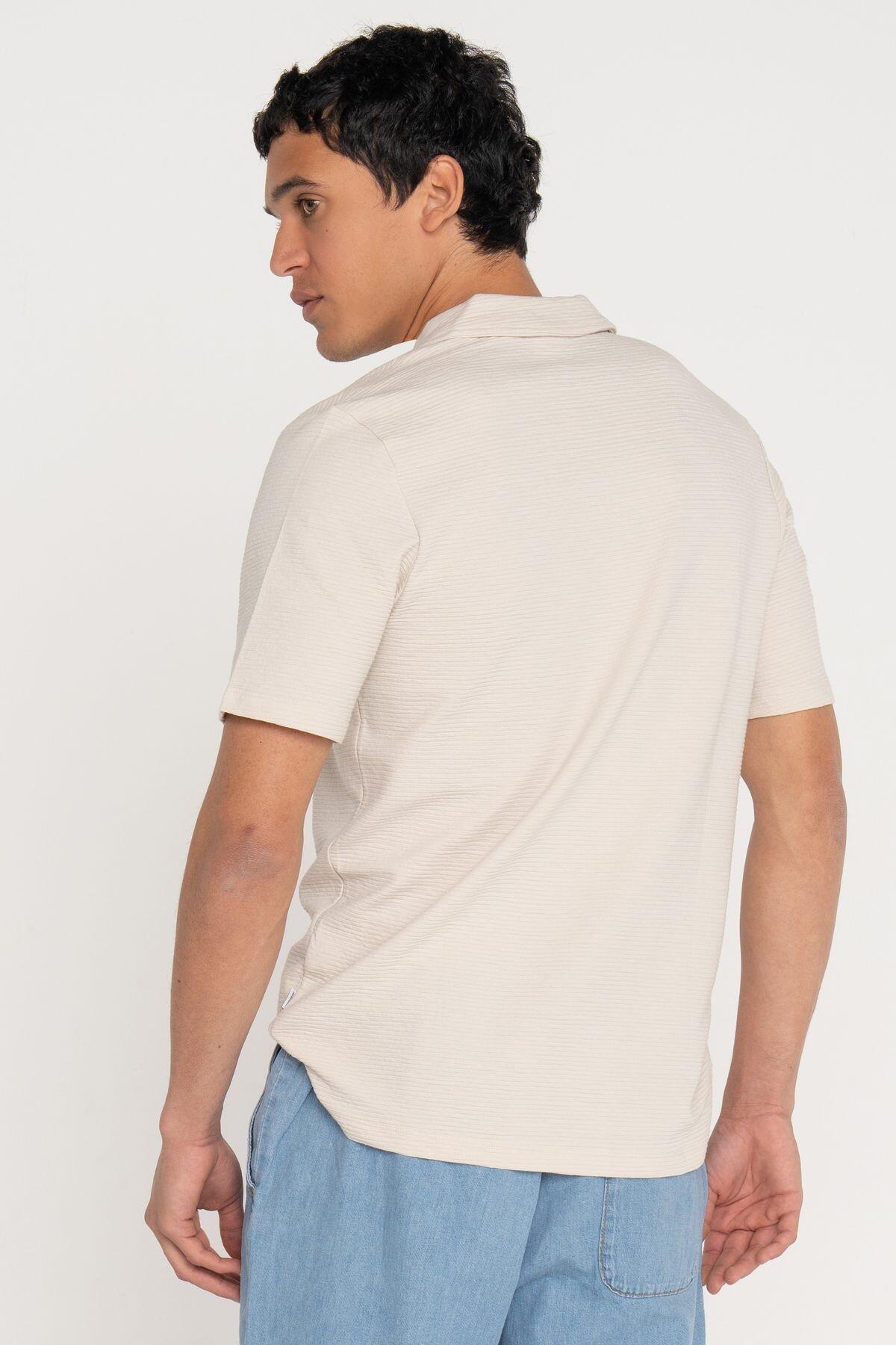 Jack&Jones Tişört 12269338 Krem