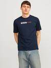Jack&Jones Tişört 12233999 Koyu Mavi