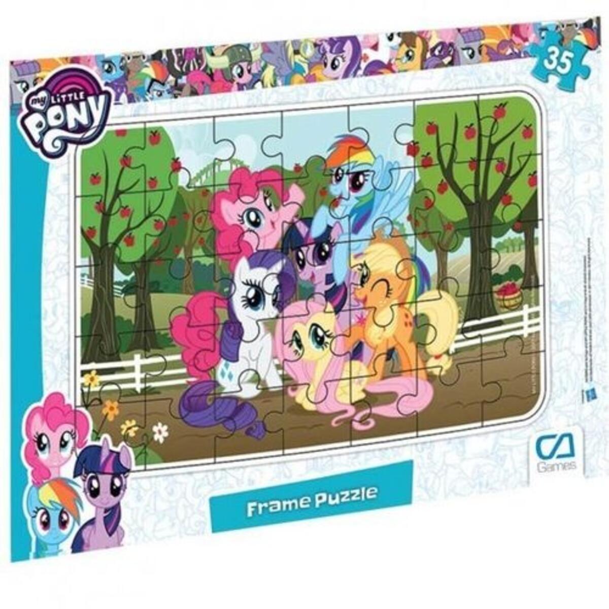 Ca Games Frame Puzzle 35 Parça My Little Pony CAFRM5013-5014