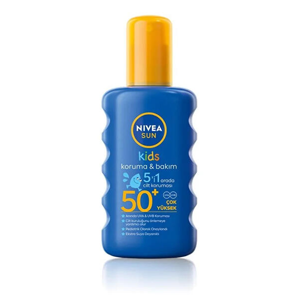Nivea Sun Çocuk Güneş Spreyi Renkli Koruma&Oyun SPF50+ 200Ml
