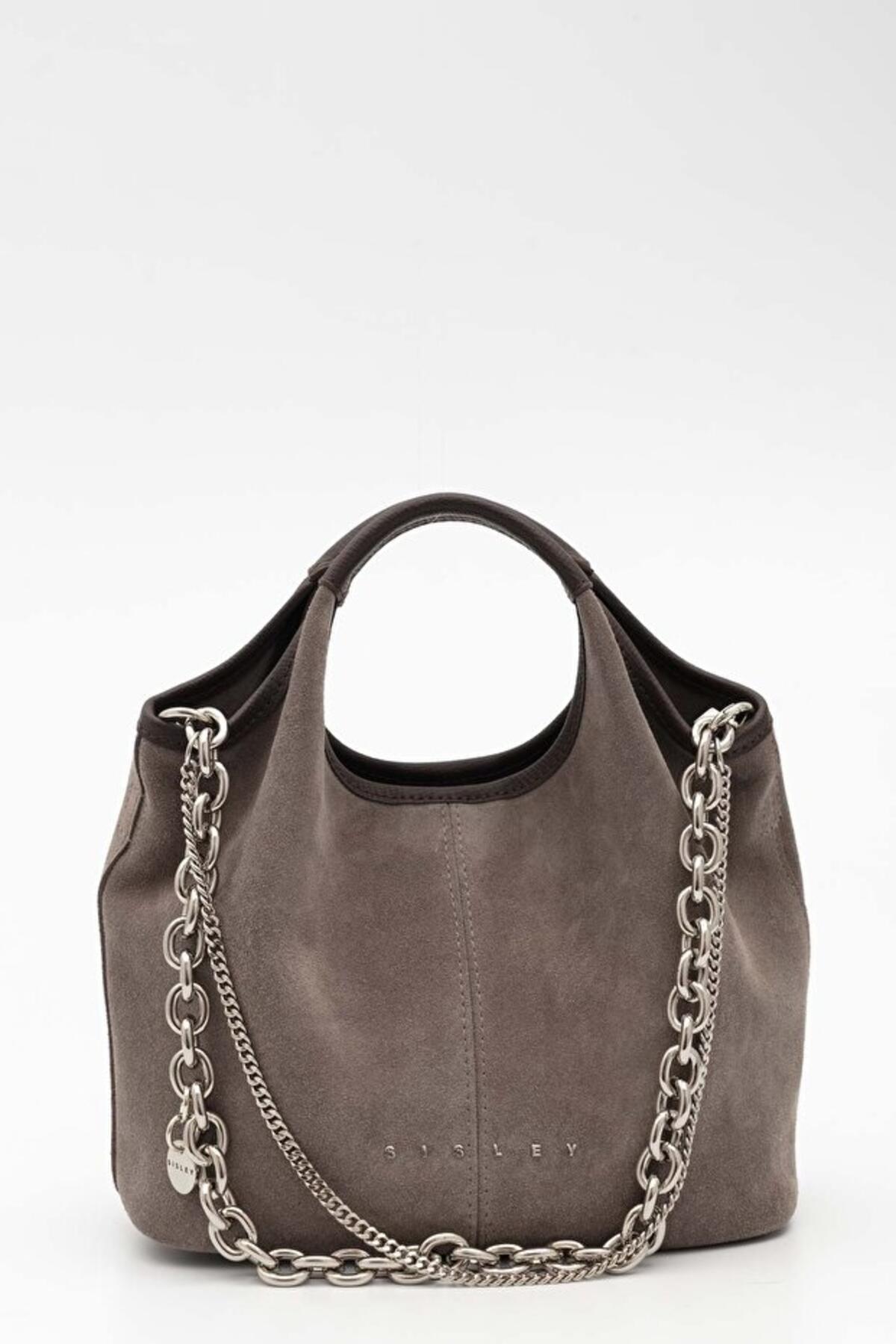 Sisley Kadın Kol Çantası SLY_299 Taş-Kahve