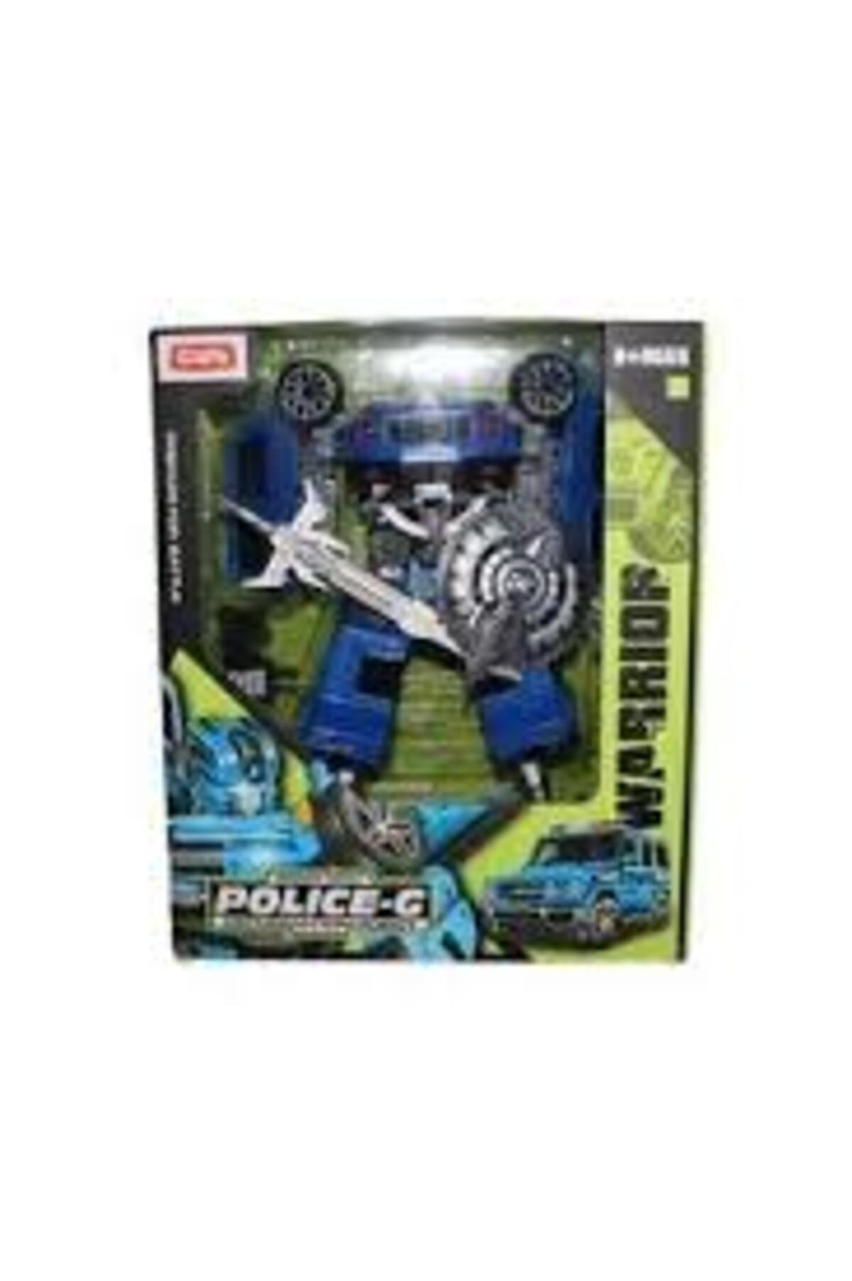Ceren Toy Polis Arabasına Dönüşebilen Robot CTOY-HF9189AB