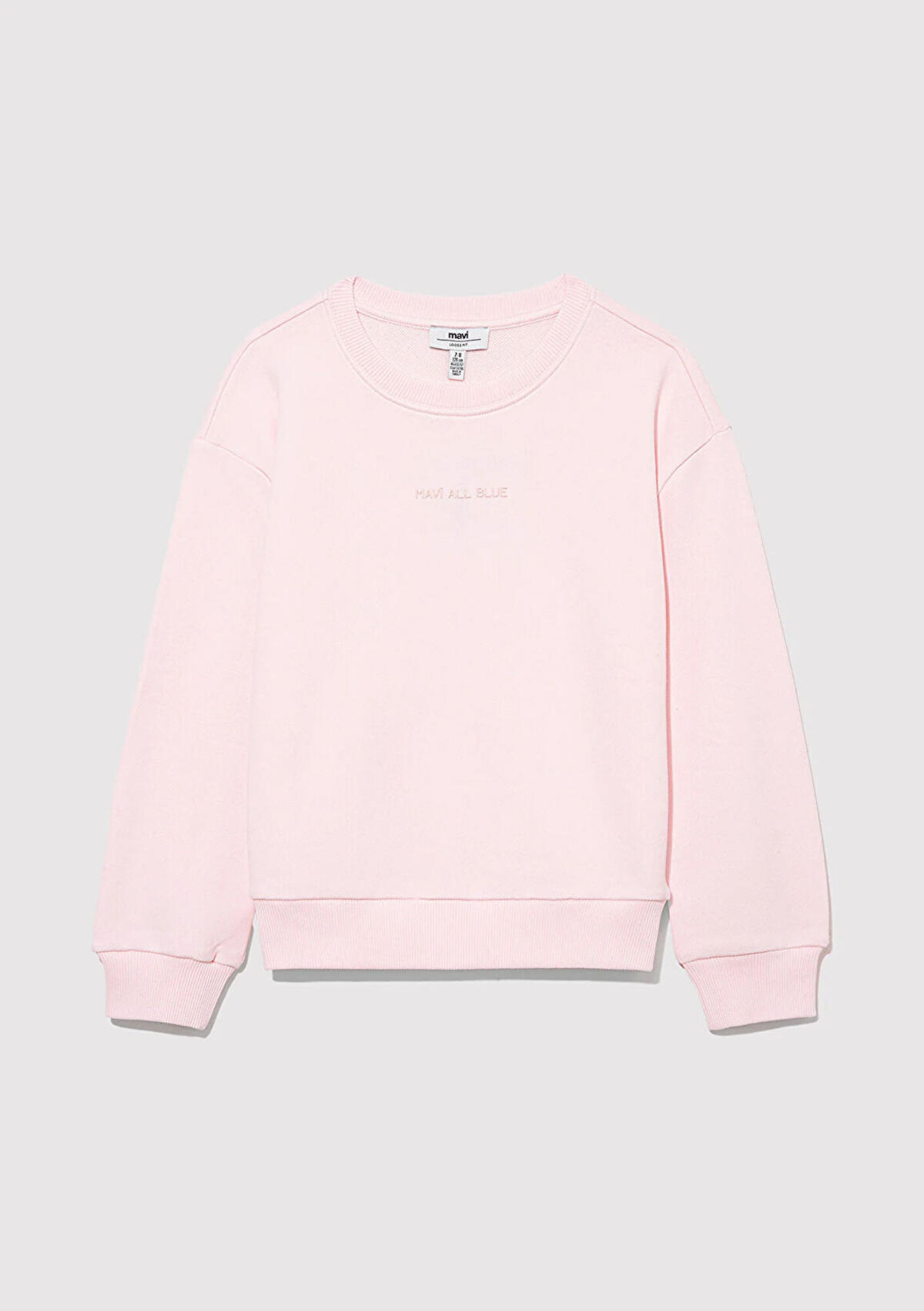 Mavi Sweatshirt Kız Çocuk M7S10043-88133 Pembe