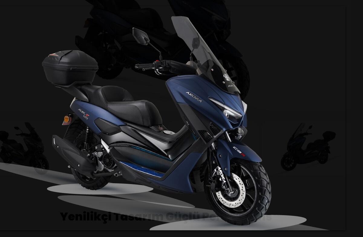 Arora Motosiklet Max T Easy Mavi
