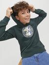 Jack&Jones Junior Sweatshirt 12242465 Yeşil
