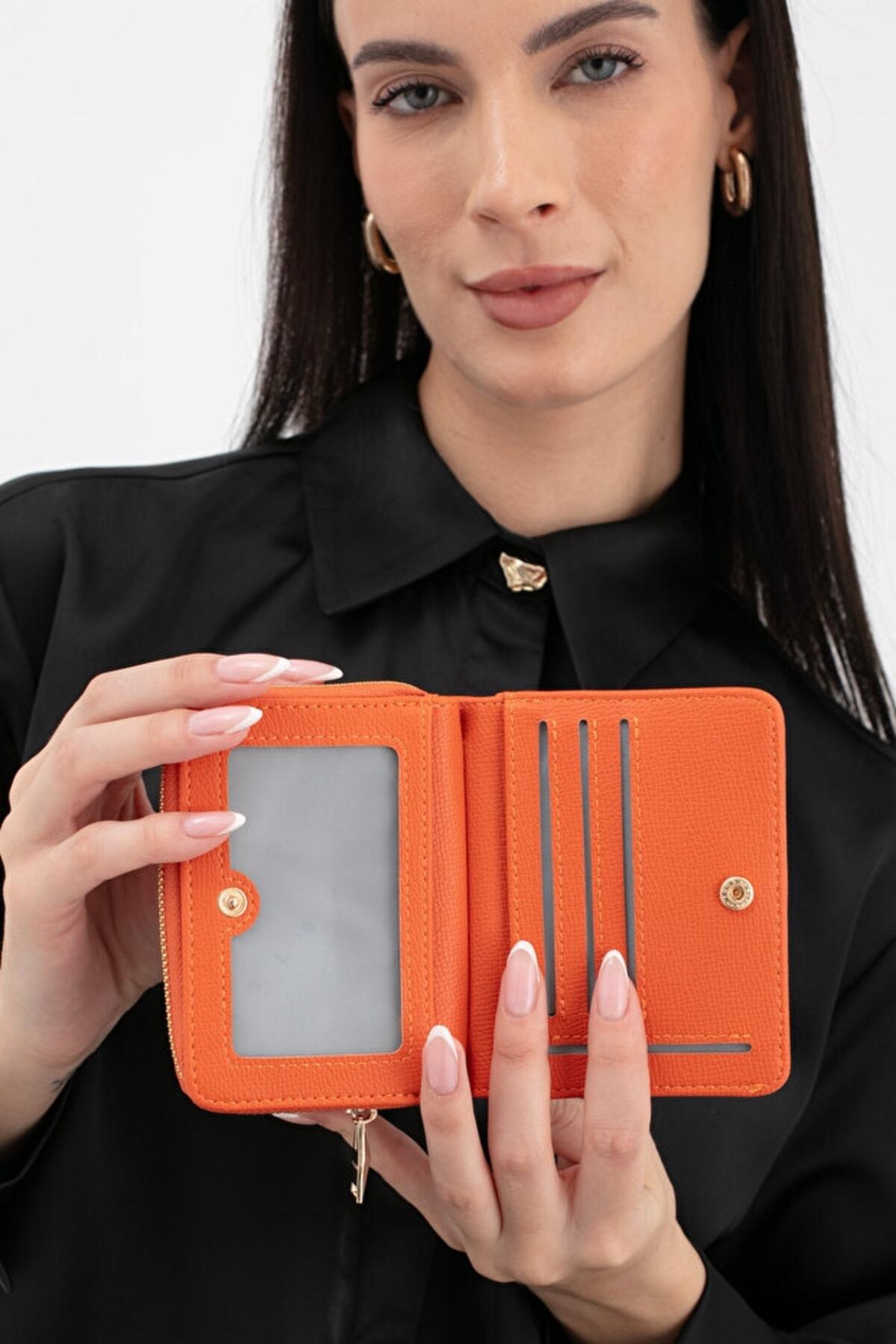 Sisley Kadın Cüzdan SLY_255 Turuncu