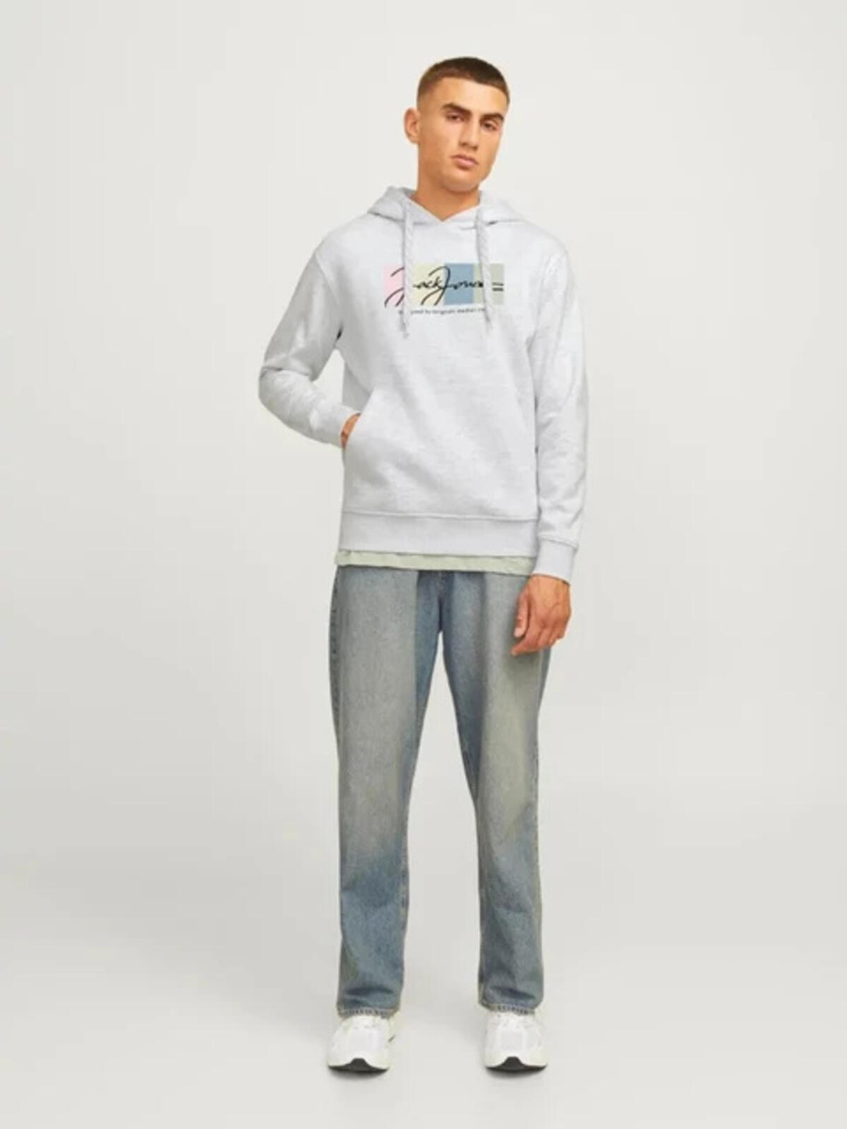 Jack&Jones Sweatshirt 12262421 Beyaz
