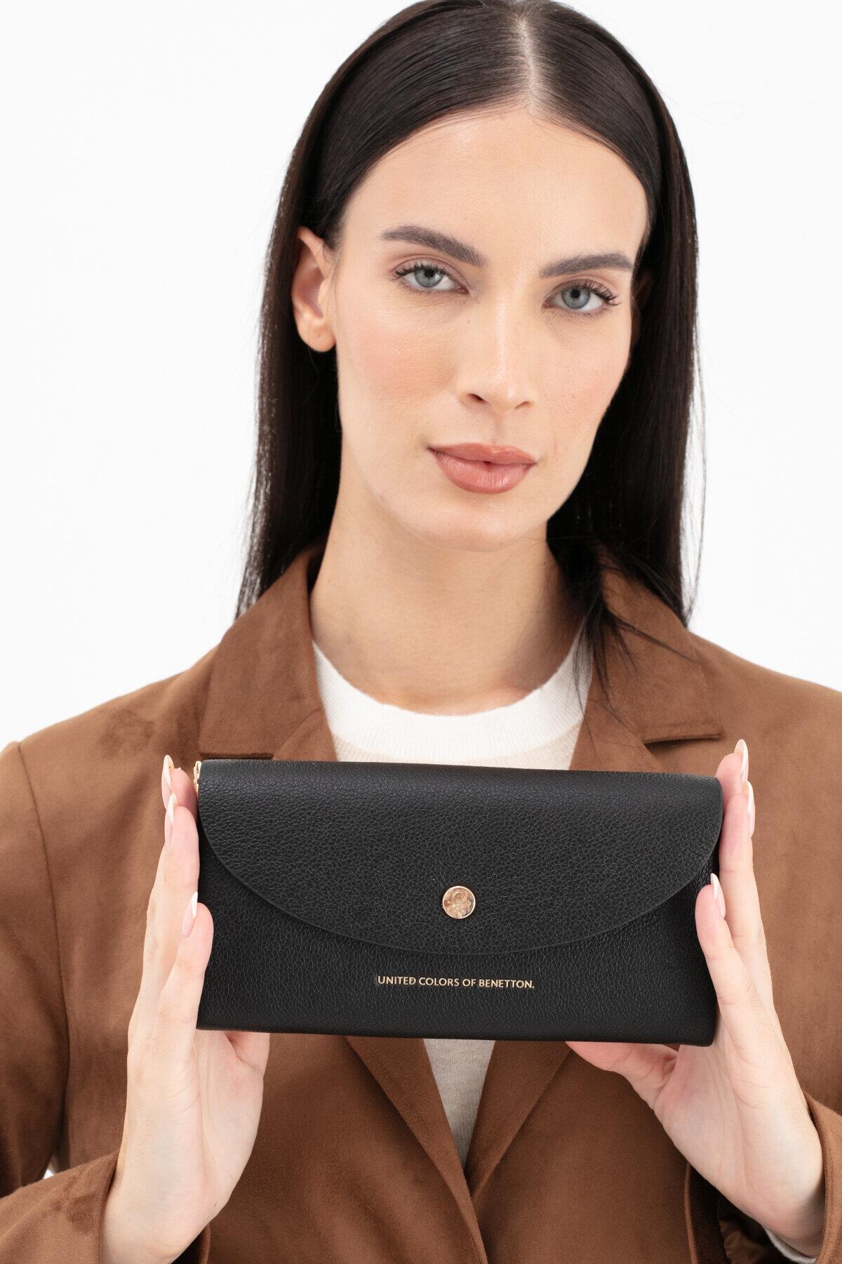 United Colors Of Benetton Kadın Cüzdan BNT_1633 Siyah