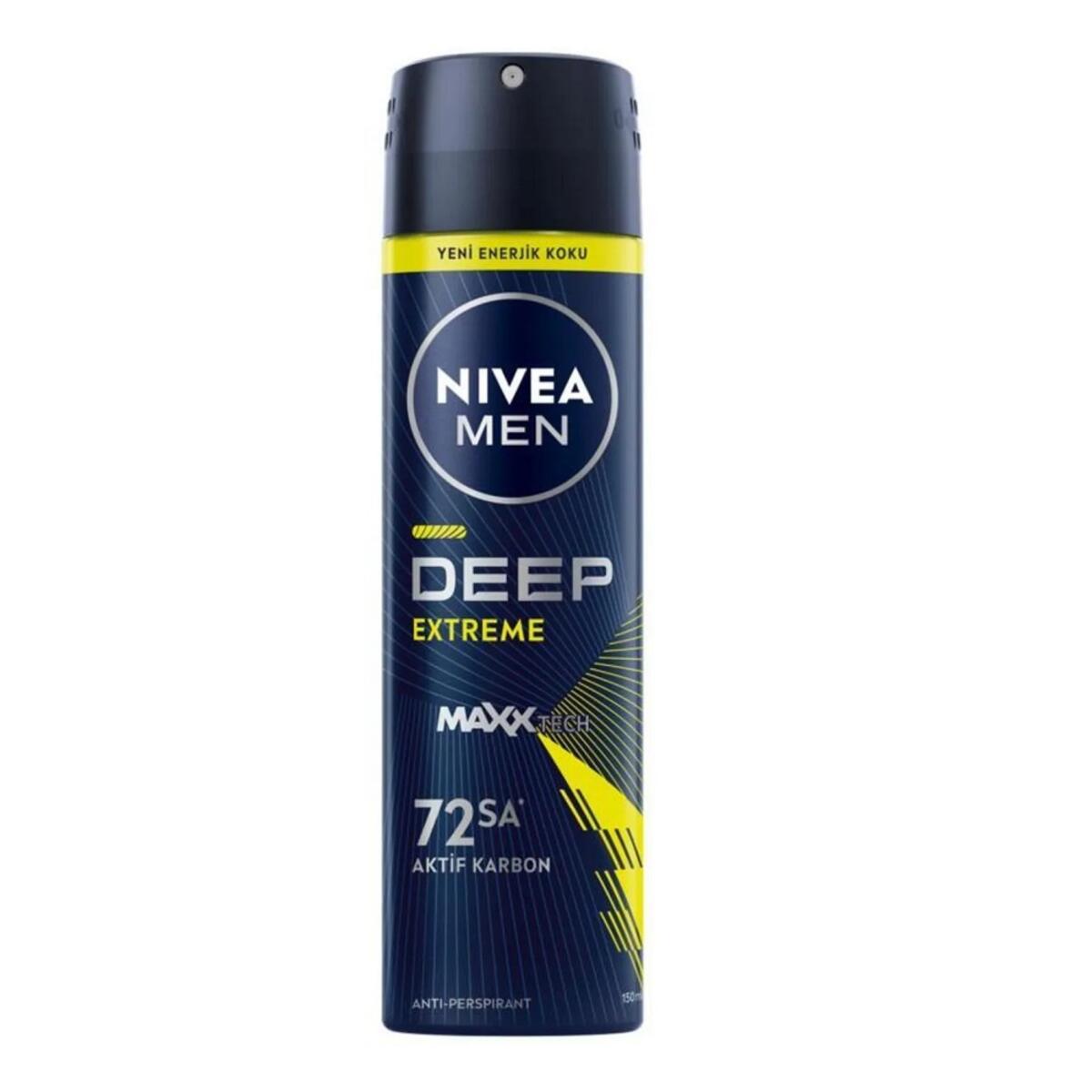 Nivea Erkek Deodorant Deep Extreme 150Ml