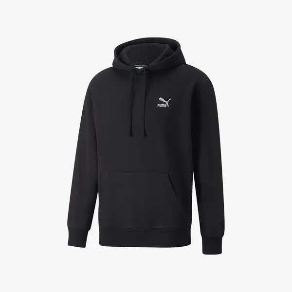 Puma Hoodie Classics Small Logo Fl 535596_01 Siyah