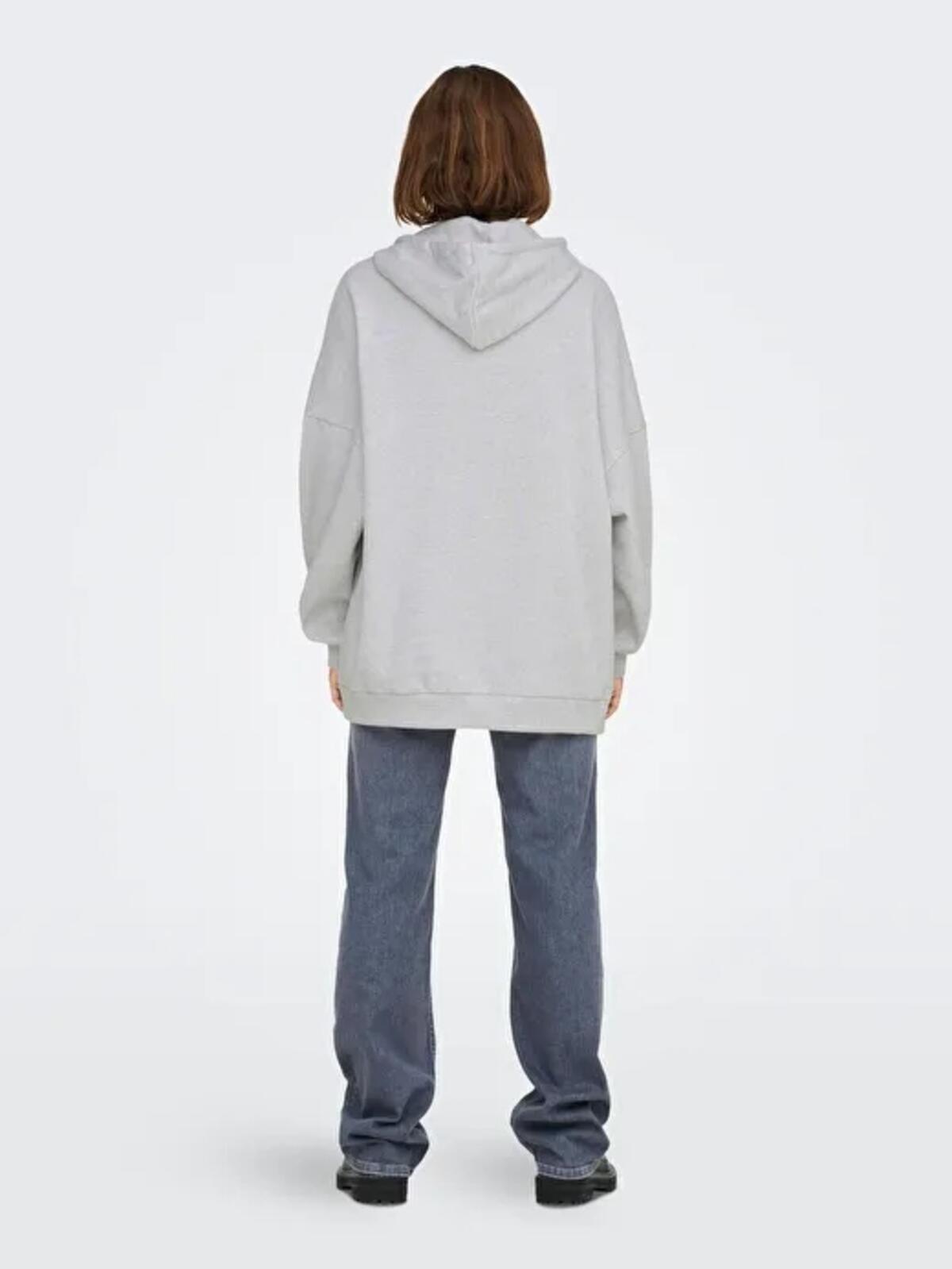 Only Sweatshirt 15335180 Açık Gri