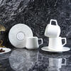 Evaliza Kahve Fincan Tk 6Lı Double Paısley 31000044097 Beyaz
