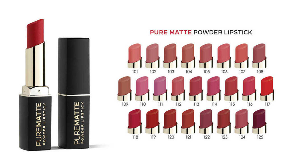 Golden Rose Lipstick Powder Pure Matte No:124