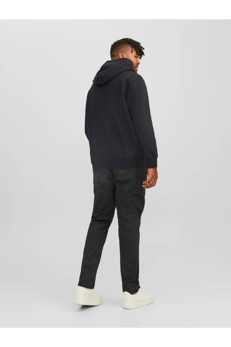 Jack&Jones Plus Sweatshirt 12243527 Siyah