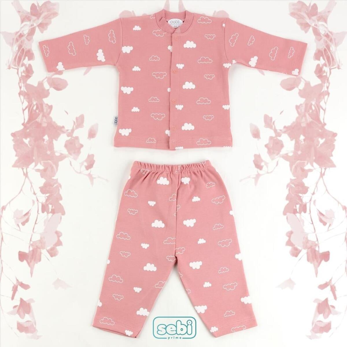 Sebi Pijama Takım Bulutlu 9102 3-12 Ay