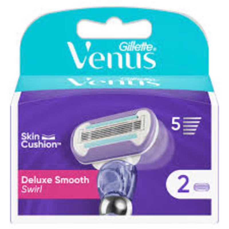 Gillette Traş Bıçağı Venüs Kadın Swirl Yedek 2Li (Dy)