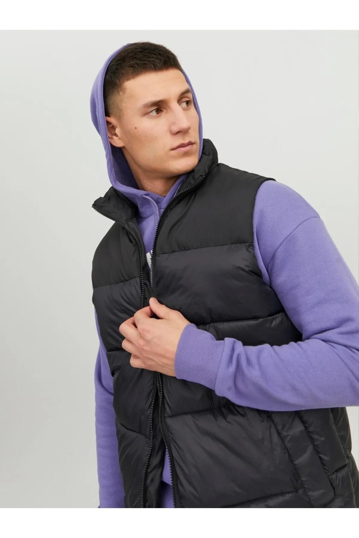 Jack&Jones Yelek 12235861 Siyah M