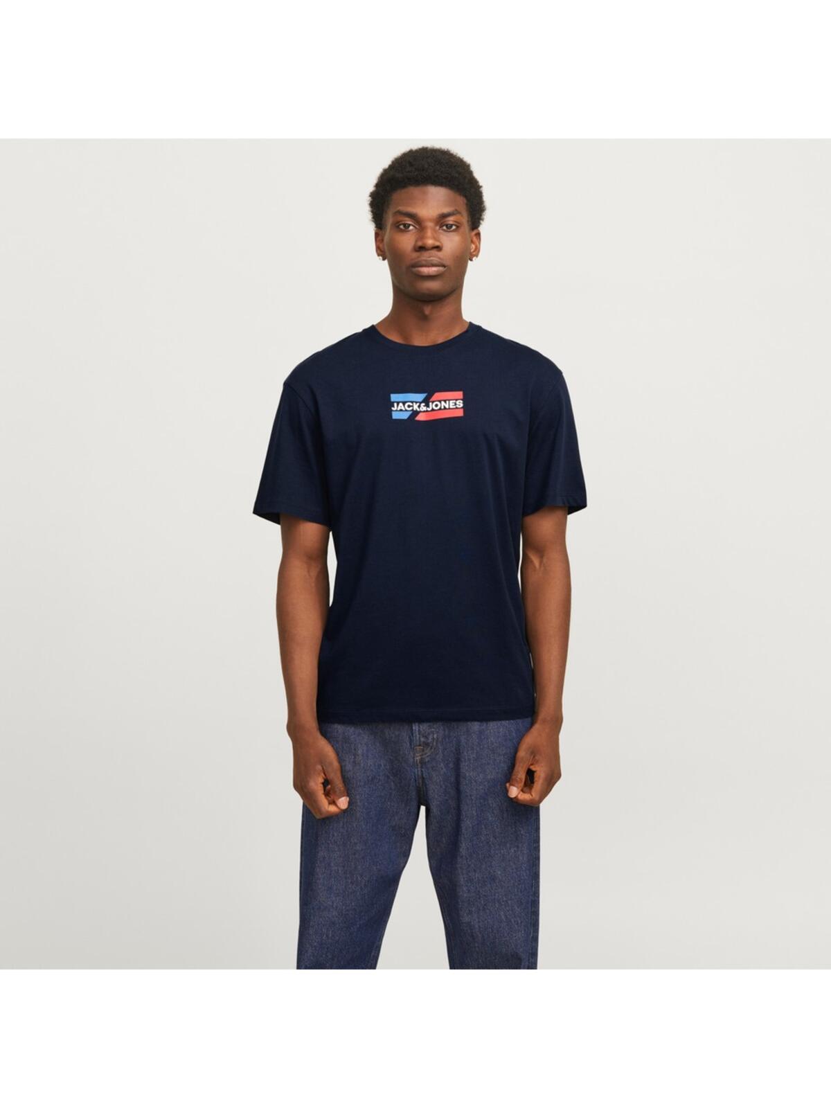 Jack&Jones Tişört 12268415 Koyu Mavi