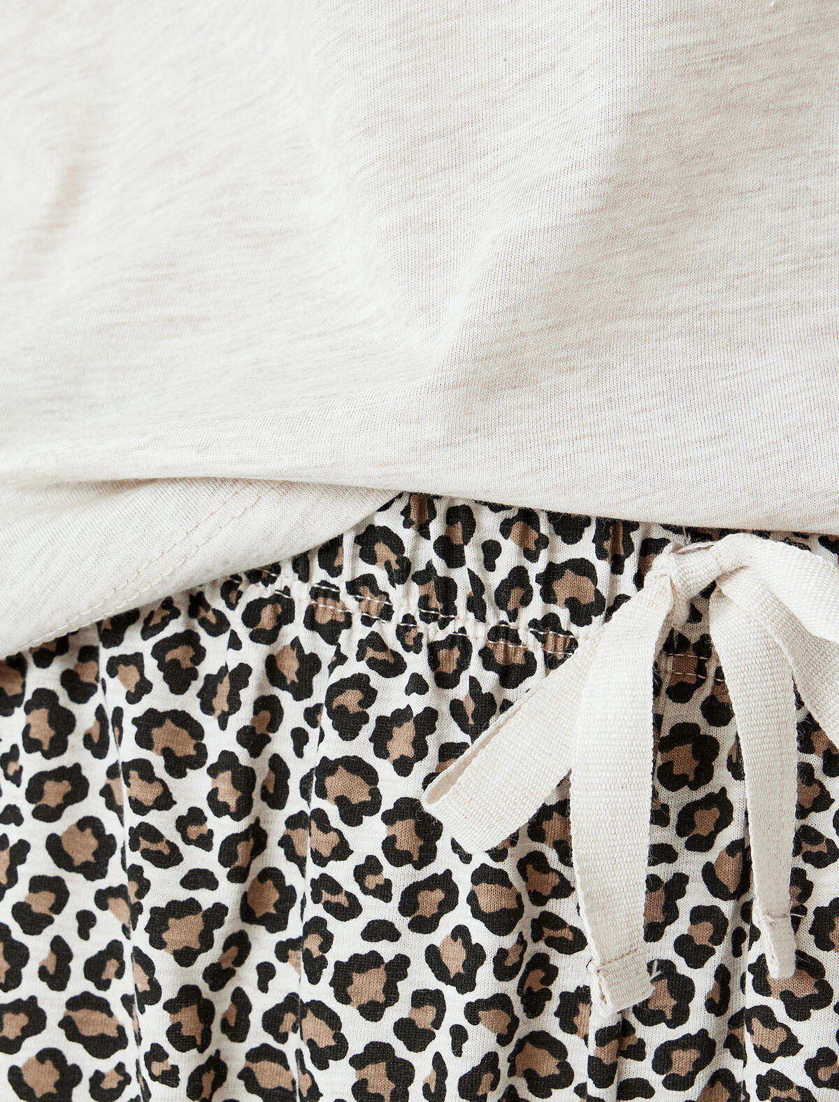 Koton Pijama Takımı 5SLK40016MK Bej