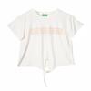 Benetton Tişört Kız Çocuk BNT-G21284 Beyaz