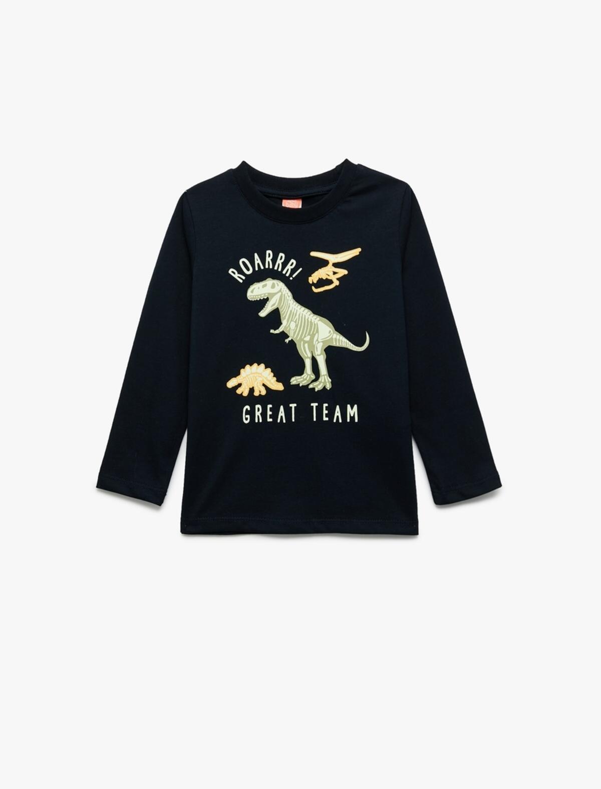 Koton Tişört Erkek Bebek 6WMB10054TK Lacivert