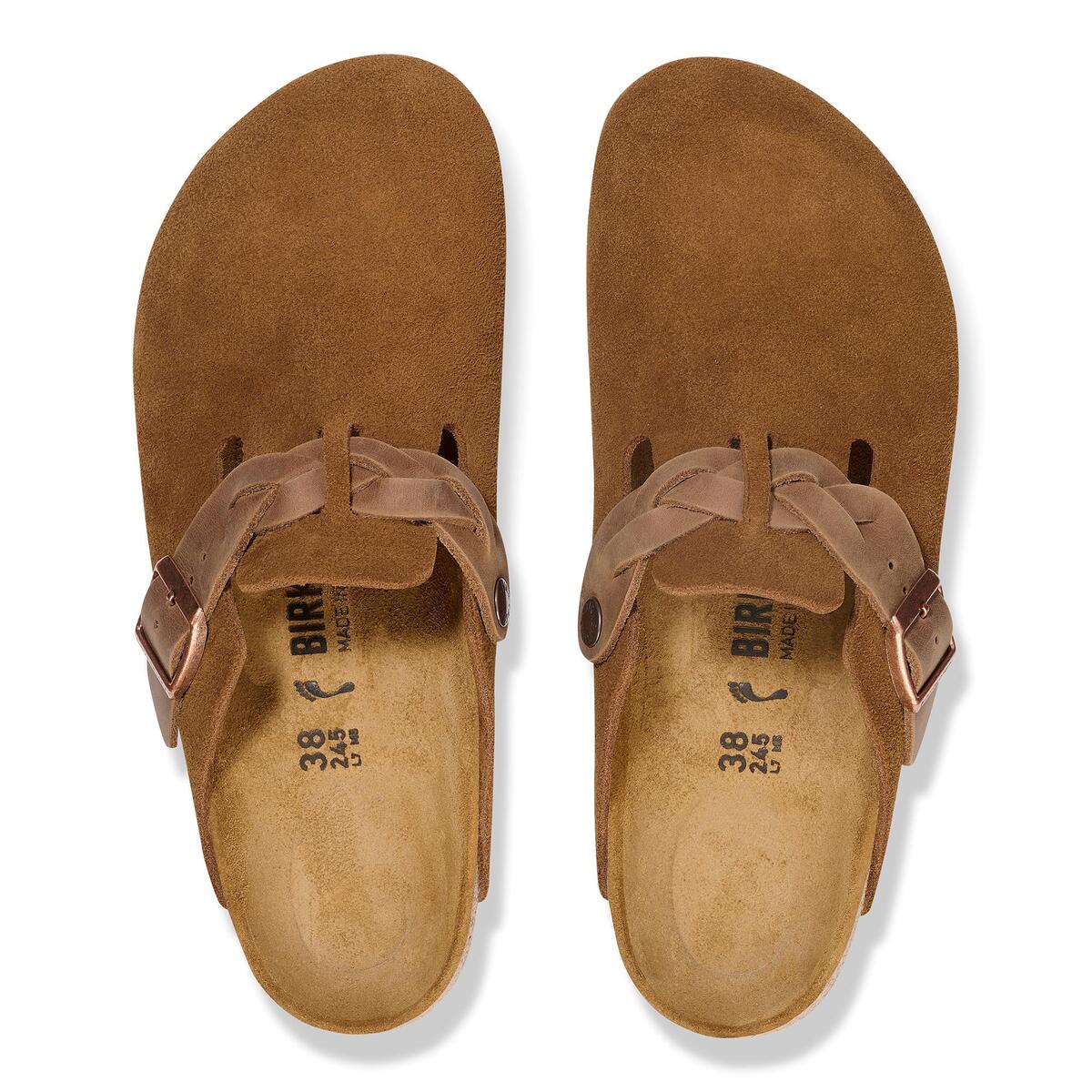 Birkenstock Boston Vl Braided 1026713 Mink