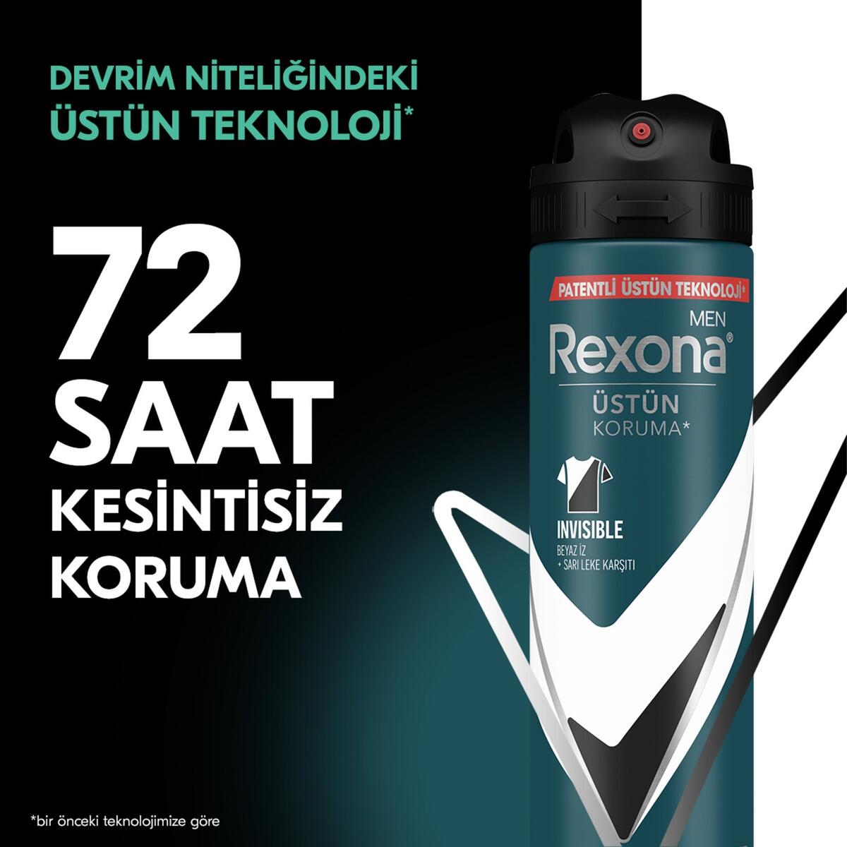 Rexona Erkek Deodorant Invisible Black&White 150Ml
